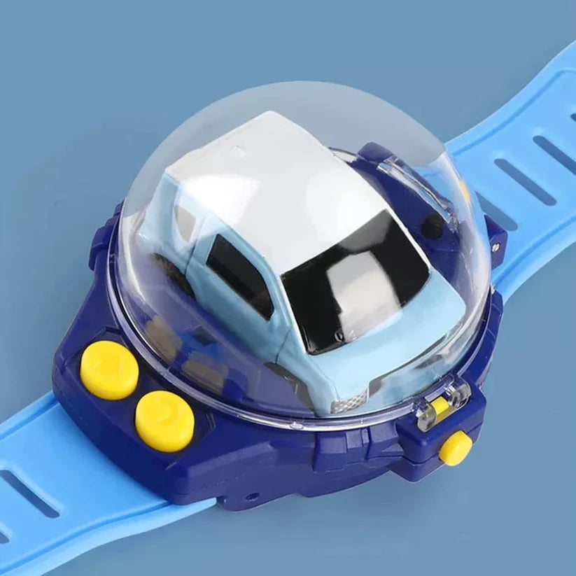 Speed Up Car Cartoon Mini Watch Car Toy, Usb Rechargeable Remote Control Toy